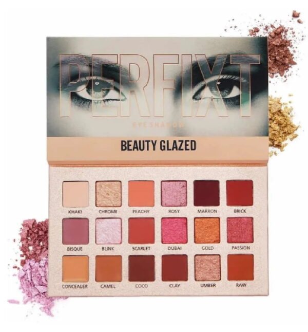 BEAUTY GLAZED PALETA DE SOMBRAS PERFIXT