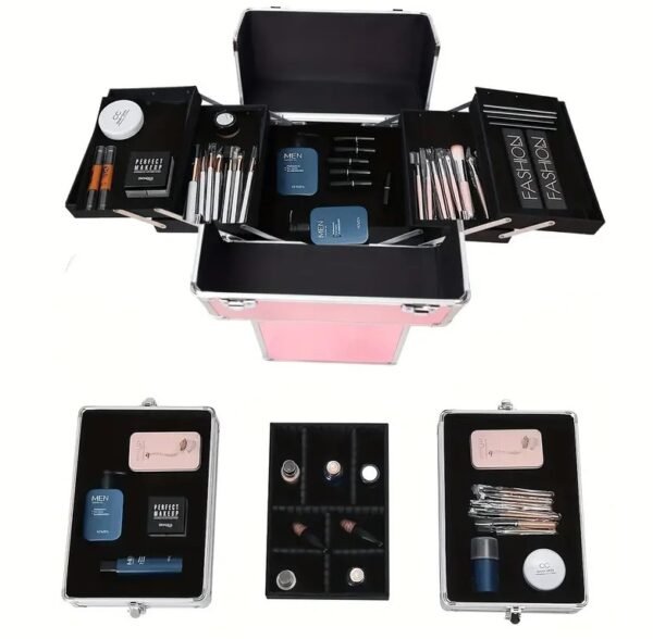 MALETA PROFESIONAL DE MAQUILLAJE CON RUEDAS XL - Image 6