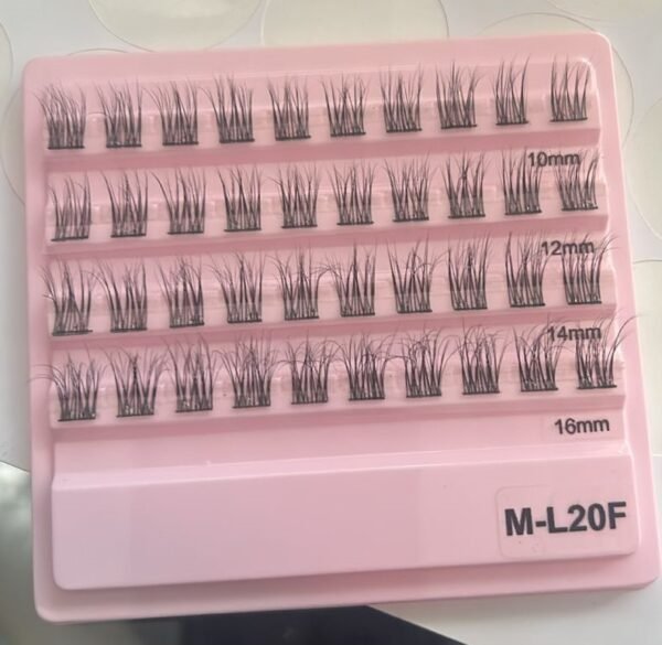 BLU+ COSMETICS PESTAÑAS PRESS ON M-L20F