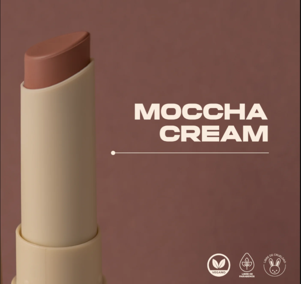 ATENEA LABIAL VELVET EN BARRA MOCCHA CREAM